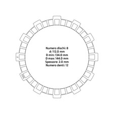 Dischi frizione NRTeam PER KTM