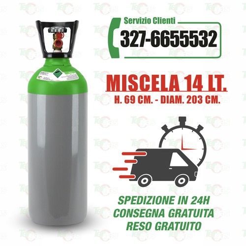 Bombola miscela litri - miscela, 14