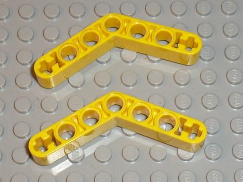 Lego technic yellow liftarm - technic,