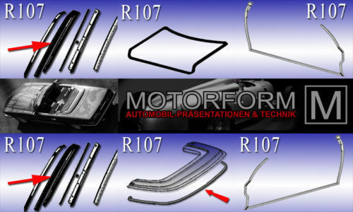 Guarnizioni mercedes 6x - sl,