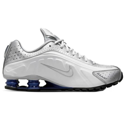 Nike shox metallic silver - r4,