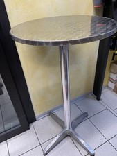 Tavolo bar alluminio diametro 60cm altezza 110cm Vette