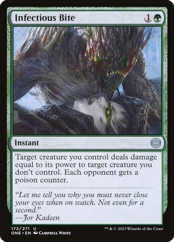 Mtg infectious bite all - mtg,