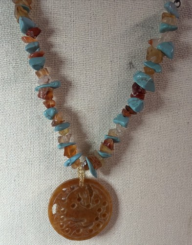 Collana vintage corniola - collana,