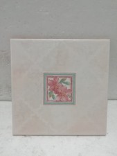 DECORO CIDONIA ROSA  IN GRES