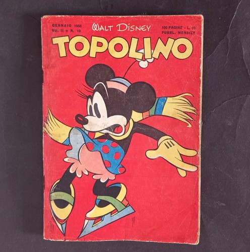 Topolino libretto del 1950 - topolino,