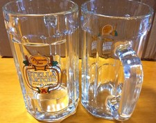 DUE BOCCALI STELLA ARTOIS PREMIUM BEER 0,4 LITRI / 15x7,5CM VINTAGE BIRRA
