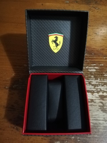 Scatola orologio ferrari - scatola,