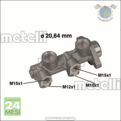 Pompa freni metelli - freni, per