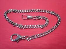 CATENA OROLOGIO DA TASCA IN METALLO PER TASCHINO CIPOLLA CATENINA COLLANA 35 CM