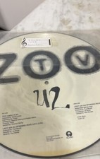 U2 ZOO STATION LP PROMO LIMITED EDITION PICTURE DISC US 1992  RARISSIMO