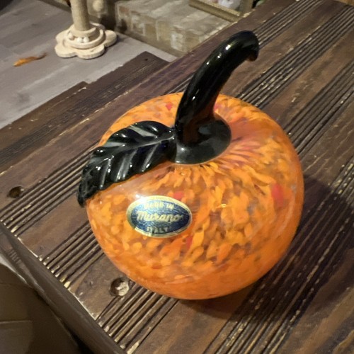 Vetro murano arancio - arancio, o