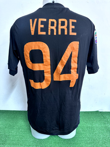 Maglia roma verre match worn - roma,