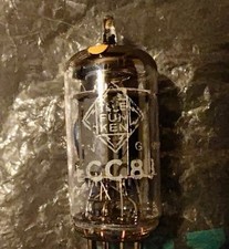 2x TELEFUNKEN ECC83 12AX7 NOS MATCHED (QUALITY SCORE 97%)