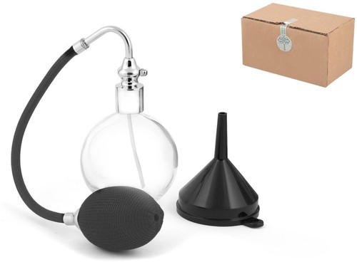 Bottiglia inox vetro - inox, spray