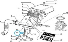 TUBO FILTRO ARIA ASPIRAZIONE