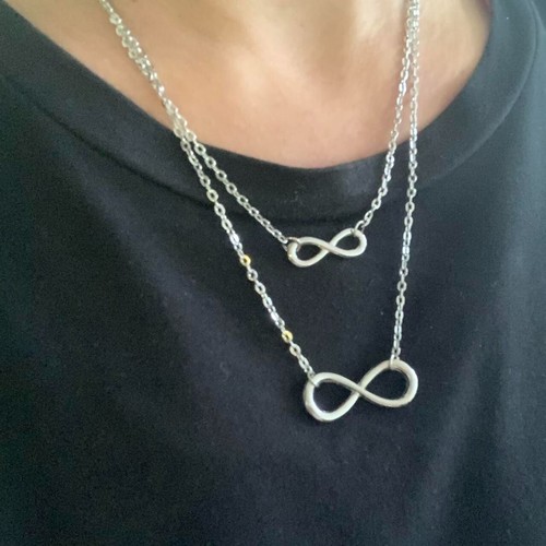 Collana infinity doppio - infinity,