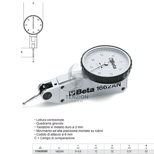 Comparatore tastatore - a,