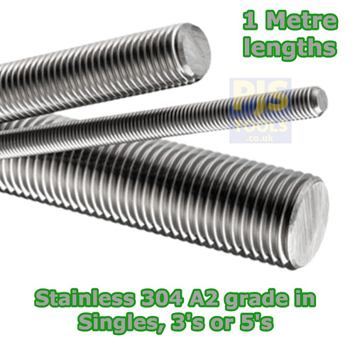 Borchia acciaio inox 304 1m - a2,