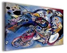 Quadri famosi Wassily Kandinsky IV stampa su tela canvas riproduzioni d'arte