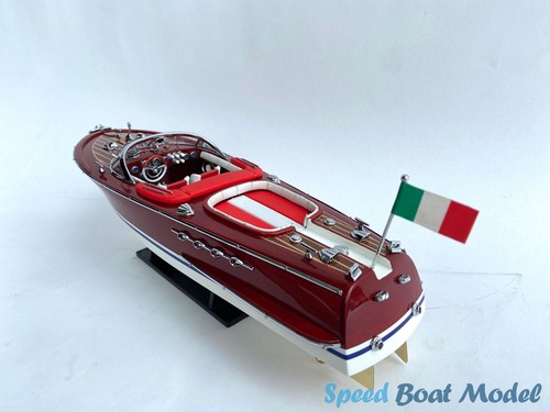 Barca classica red super riva - barca,