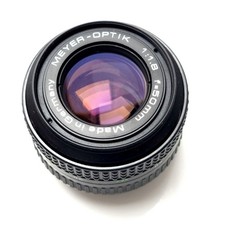 Mega rara ottica Meyer Görlitz 50 mm 1.8 dopo svolta ottica M42 come nuova Bokeh Oreston