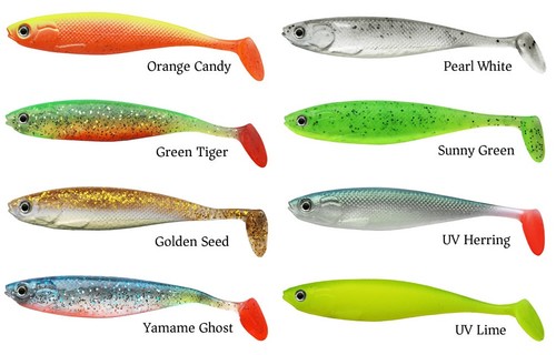 Daiwa action fin shad - daiwa, shad,