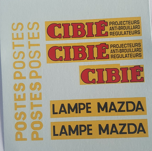 Décalcomanie pour modèle - décalcomanie,