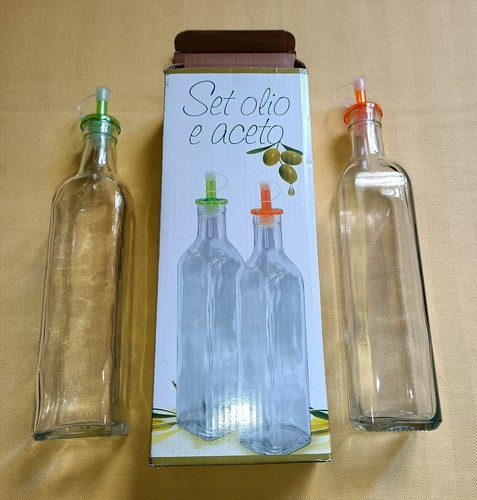 Set bottiglie olio aceto - set, e