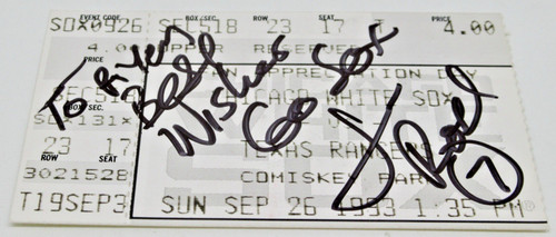 Biglietto stub jim rose - stub,