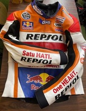 Giacca Moto Pelle Honda Repsol