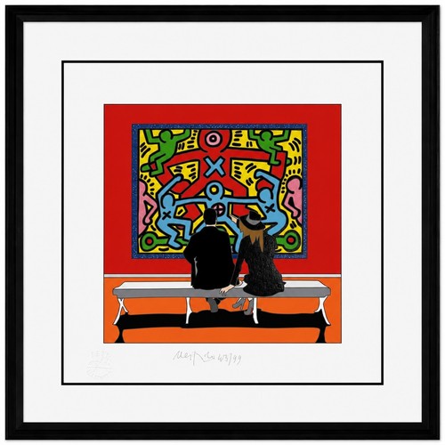Ugo nespolo serigrafia - nespolo, art