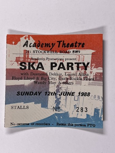 Desmond dekker biglietto ska - desmond,