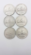 500 Lire Caravelle argento lotto 6 pezzi 1959 1960 1961
