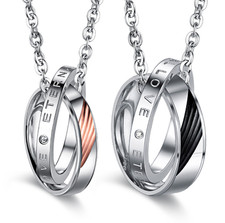 Coppia collana uomo donna - coppia,