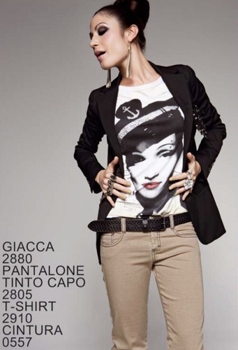 Denny rose pantalone tinto - pantalone,