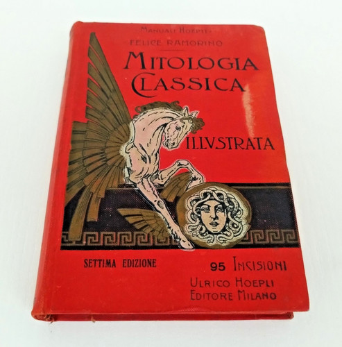 Libro vintage mitologia - libro,