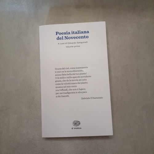 Poesia italiana del 900 - , volume