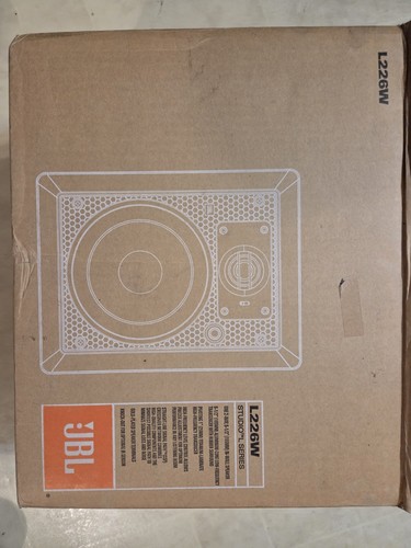 Altoparlante singolo jbl l226w - singolo,