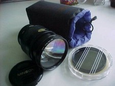 Minolta Maxxum 85mm f1.4 lens