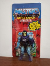 MOTU Masters of the Universe vintage Battle Armor Skeletor taiwan minicomic card