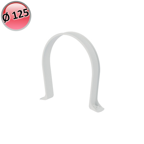 Collare circolare bianco per