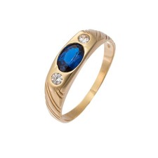 Anello Uomo Oro Giallo 9