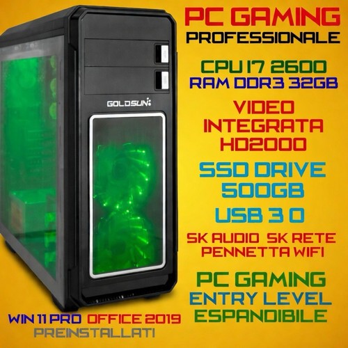 Computer fisso cpu intel i7 - computer,