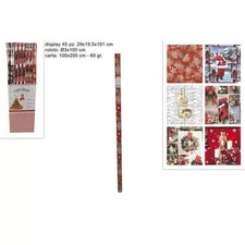 Rotolo Carta Regalo Natalizia