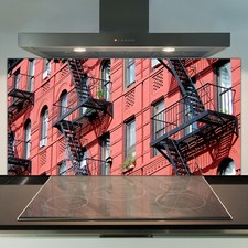 Glass Kitchen Splashback Tile