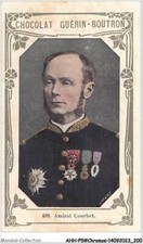 AHHP5-0900 - Carte - Chocolat-Guerin-Boutron - Parigi - Amiral Courbet - 1