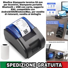 Stampante termica 58 mm x
