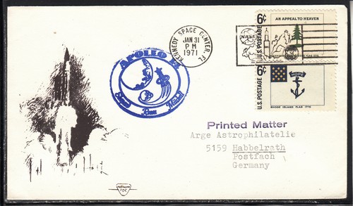 Apollo start nasa cachet - start,