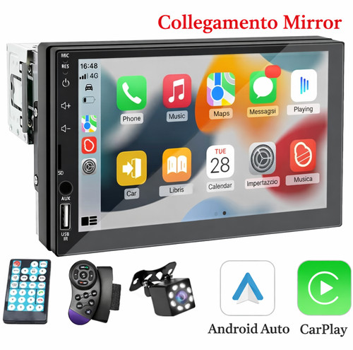 Autoradio 1din hd touch - 1din,